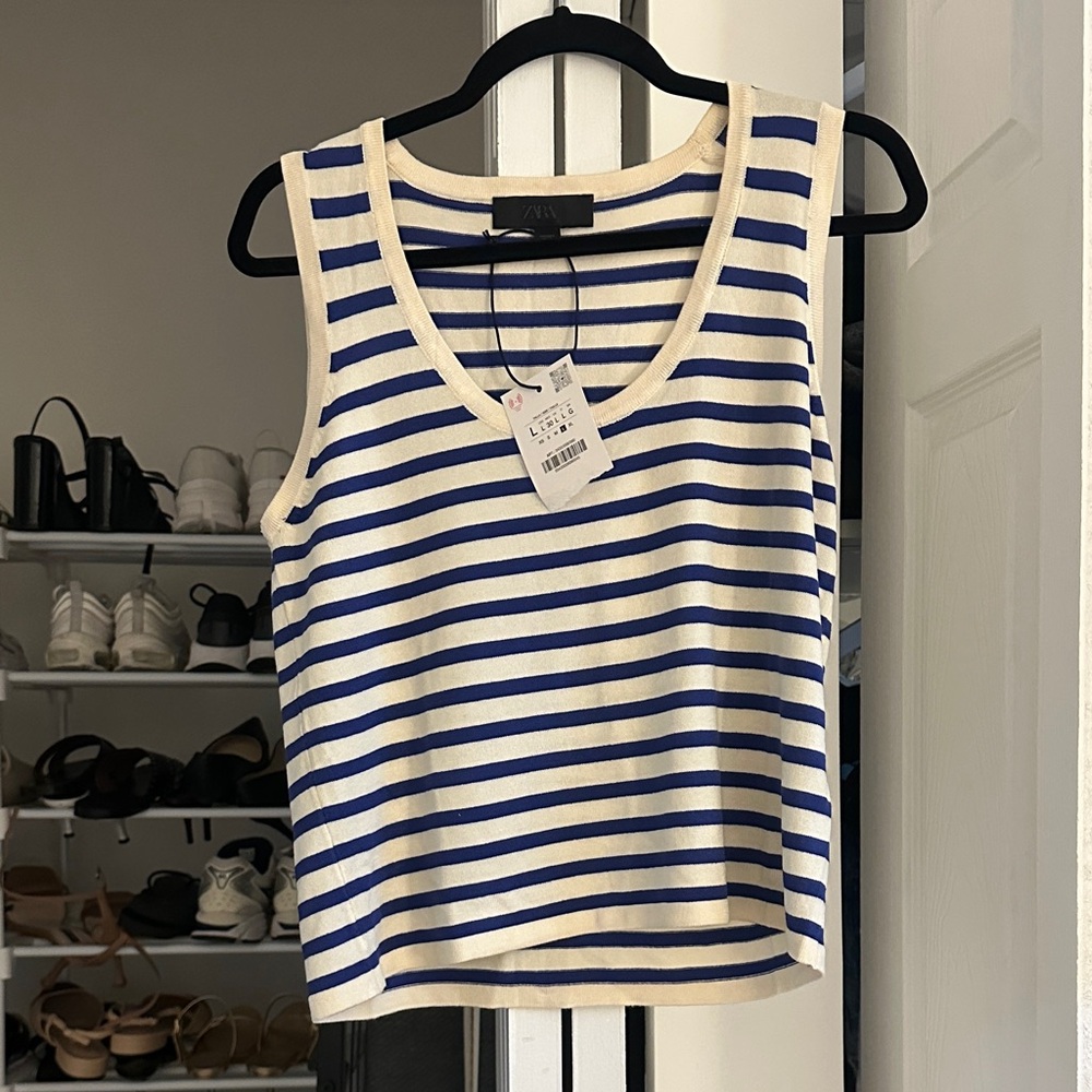 ZARA Striped Tank